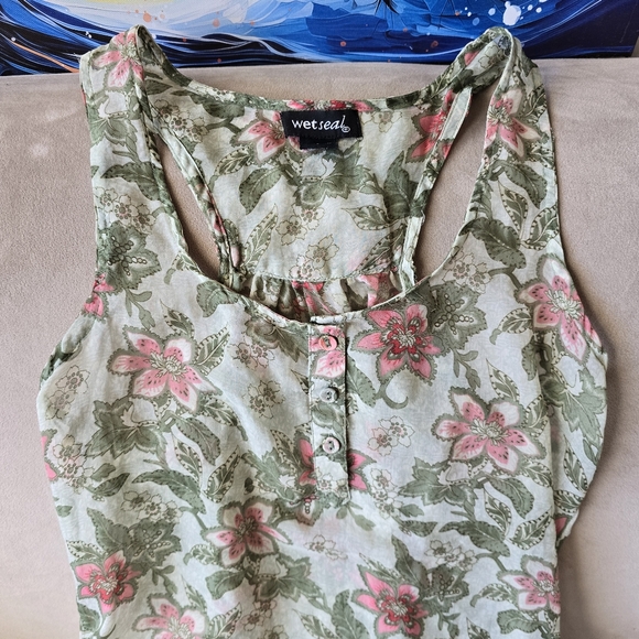 wet seal flowy boho tank tunic - Picture 4 of 4